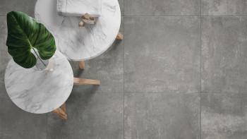 planeo DIYTile piastrelle per pavimento in cemento - 60 x 60 x 12,5 cm Basalto PT