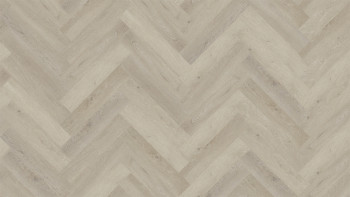 Vinile adesivo Wineo - 400 legno XS Balanced Oak Lightgrey Spina di pesce | Goffratura sincronizzata (DB286WXS)