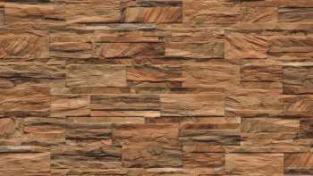 planeo WoodWall - Legno di cristallo marrone naturale