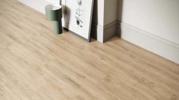 planeo Rigido Vinile ad incastro - SolutionX 2in1 Light Oak | Isolamento acustico integrato (ECF-0057)