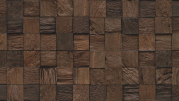 Skaben WoodWall - Cubo in legno di teak Sulawesi