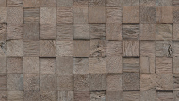 Skaben WoodWall - Cubo in legno di teak Java