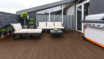 planeo Autentica Tavola massiccia Co-Ex Cumaru - Struttura in legno