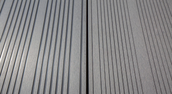 planeo TitanWood - XL hollow composite decking Decking 4m grigio chiaro