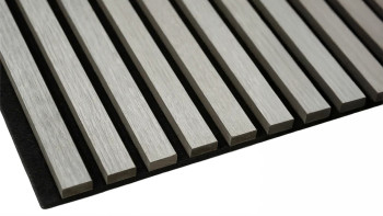 planeo Akustikpaneele - Wood Grau/Schwarz