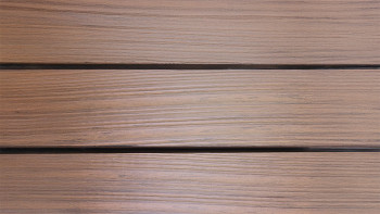 planeo Fassado - Modanatura a rombi in WPC Rivestimento di facciata marrone