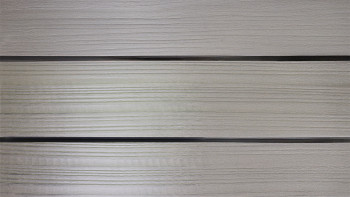planeo Fassado - Rivestimento di facciata a rombi in WPC grigio pietra