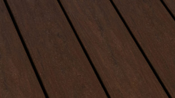 planeo pavimenti WPC - tavola per decking castagno massiccio strutturato - goffrato/scanalato