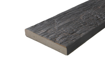 decking massiccio planeo Antica PureBoard - Rovere nero 3,6 m strutturato