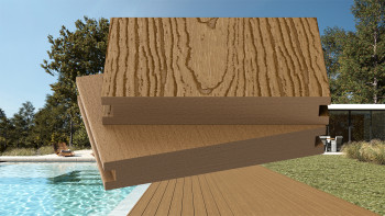 planeo SlimDeck BPC - sabbia 4m - liscio/testurizzato