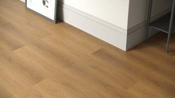planeo Vinile rigido a incastro - SMARTline Honey Oak | Isolamento acustico integrato (NF-SL-583)