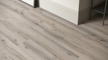 planeo Vinile rigido a incastro - GRANDline Rovere grigio rustico | Isolamento acustico integrato (NF-GL-705)