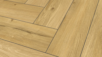 planeo Vinile ad incastro - Herringbone Honey Oak 5G | Made in Germany (100P7001HB)