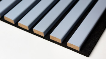 planeo Akustikpaneele - Pastel Blau/Schwarz