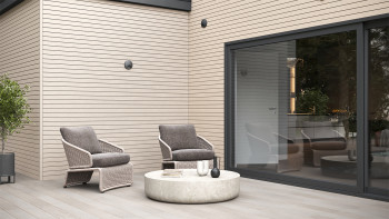 planeo Fassado - Rivestimento BPC Nature White 5m (PBF-C123)