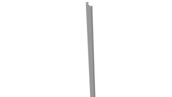 planeo Alumino - nastro copri pali grigio argento 100cm