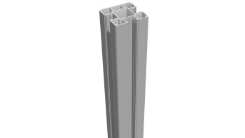 planeo Alumino - pali in alluminio grigio argento