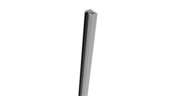 planeo Premo - guida di serraggio 93,5cm destra grigio argento