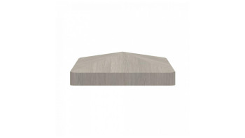 planeo Basic - post cap grigio argento