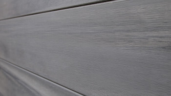 planeo Solid Grande - recinzione a innesto standard stone grey co-ex