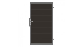 planeo Gardence Strong XL - Porta universale BPC Grigio antracite con telaio in alluminio antracite