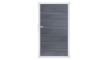 planeo Gardence Strong XL - Porta universale BPC Grigio pietra coex con telaio in alluminio