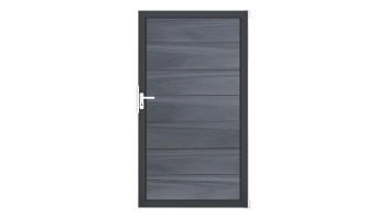 planeo Gardence Strong XL - Porta universale BPC Grigio pietra Grigio pietra coex con telaio in alluminio antracite