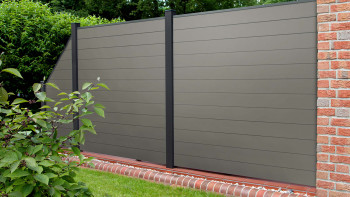 planeo Solid - Recinto quadrato grigio