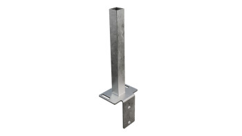 planeo Gardence Strong - GJ 45 L-Stein Konsole 16 x 12 x 40 cm zum Aufdübeln mit integriertem Montageadapter