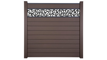 planeo Gardence Strong - recinzione a innesto BPC Triangle Terra 180 x 180 cm