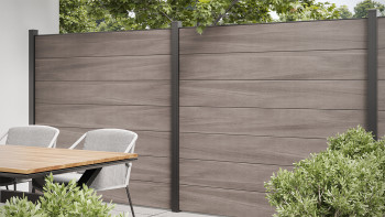 planeo Gardence Strong XL - Recinzione in BPC Bicolore co-ex
