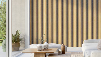 Skaben Pannelli acustici SilentWall Pro - rovere marrone chiaro - 250 x 60 cm