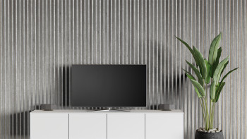 Skaben Pannelli acustici SilentWall Pro - Grigio rovere - 250 x 60 cm