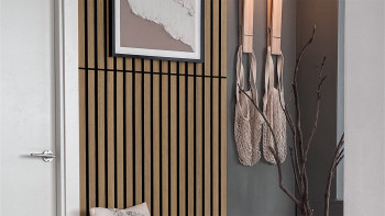 Skaben Pannelli acustici SilentWall Compact - Rovere rustico - 244 x 30,5 cm