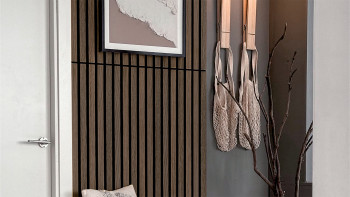 Skaben Pannelli acustici SilentWall Compact - rovere scuro - 244 x 30,5 cm