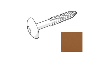 Vite per facciata HPL Trespa - Noce romantico 4,8 x 38mm
