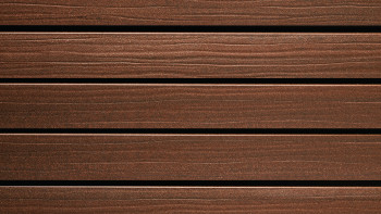 planeo Fassado - Rivestimento di facciata a strisce di WPC a rombi Prime maroon