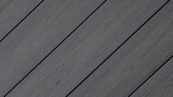 pannello per decking WPC planeo - Excellento grigio basalto goffrato opaco