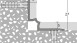 Angolo interno delle scale Prinz - 27 x 27 mm - 250 cm - fino a 5 mm