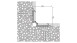 Angolo interno delle scale Prinz - 25 x 25 mm - 250 cm