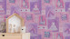 Ragazzi e ragazze 6 A.S. Création per bambini carta da parati per bambini ballerina colorata rosa viola 971