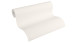 Carta da parati vinilica Best of non-woven A.S. Création tinta unita bianco crema 129