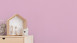 Carta da parati in vinile Boys & Girls 6 A.S. Création Plain kids carta da parati rosa 563