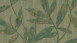 Carta da parati in stile country Designbook Diventare un tutt'uno con la natura A.S. Création stile country lascia la natura verde metallico 801