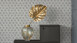 Carta da parati non tessuta Alpha Architects Paper Retro Beige Metallic 272