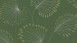 Carta da parati non tessuta Alpha Architects Carta stile country verde metallico 711