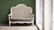 Carta da parati non tessuta Alpha Architects Carta stile country verde metallico 711