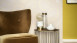 Carta da parati in tessuto non tessuto Alpha Architects Carta stile country lascia beige metallico 712