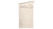 Carta da parati in tessuto non tessuto Alpha Architects Carta stile country lascia beige rosso metallizzato 714