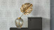Carta da parati non tessuta Alpha Architects Paper Modern Metallic White 732
